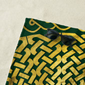 Iren vierblättriges Kleeblatt mit keltischem Strandtuch (Beispiel)