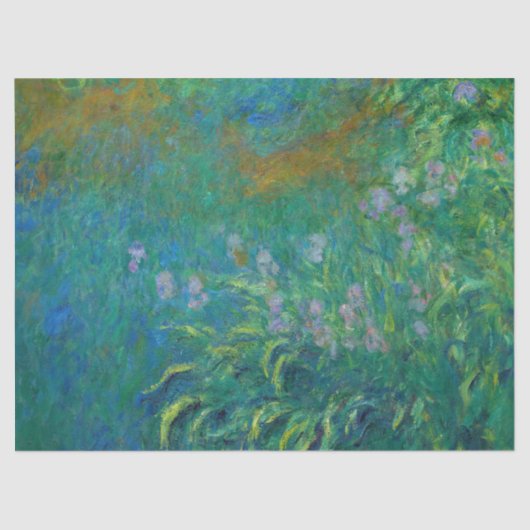 Iren von Claude Monet Seidenpapier (Vorderseite)