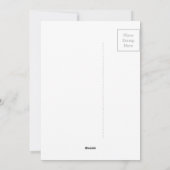 Iren von Van Gogh Feiertagskarte (Rückseite)