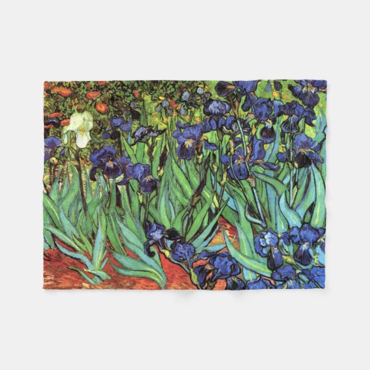Iren von Van Gogh Fine Art Fleecedecke (Vorderseite (Horizontal))