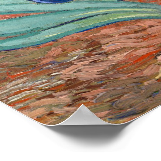 Iren von Van Gogh Poster (Ecke)