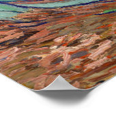 Iren von Van Gogh Poster (Ecke)