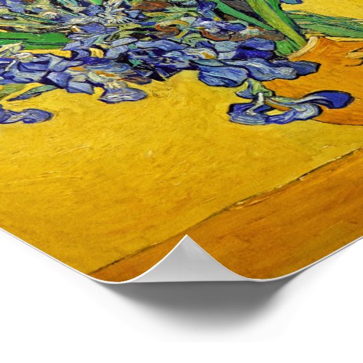 Iren von Van Gogh Poster (Ecke)