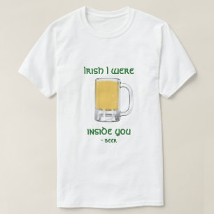 Iren war ich nach innen Sie St Patrick TagesT - T-Shirt