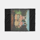 Irena Aizen Rabbits Niedlich Bunny Rabbit Lover Os Fleecedecke (Vorderseite (Horizontal))