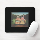 Irena Aizen Rabbits Niedlich Bunny Rabbit Lover Os Mousepad (Mit Mouse)