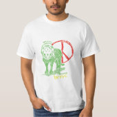 Irenic Rasta Löwe T-Shirt (Vorderseite)