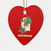 Irentanzherz Keramikornament (Links)