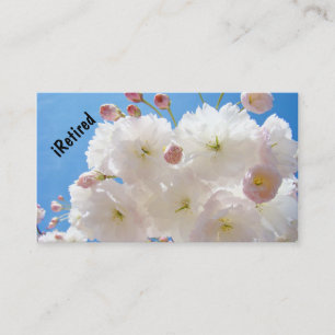 iRentner Visitenkarten Persönliche Renten Floral Visitenkarte