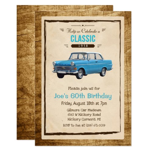 Vintage Einladungen Zum 80 Geburtstag Meine Einladungskarten De