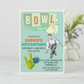 IRGENDEIN ALTER - Retro Einladung (Stehend Vorderseite)