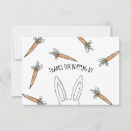 Irgendein Bunny Boy Birthday Dankeskarte