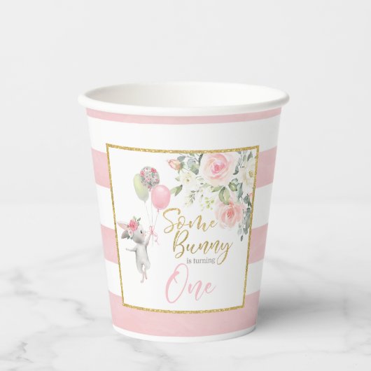 Irgendein Bunny dreht ein Party Cups Pappbecher (Vorderseite)