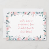 Irgendein Bunny hat Geburtstag, jedes Foto Einladung (Rückseite)