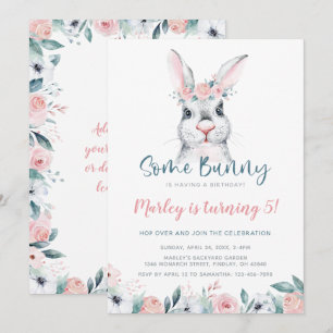 Irgendein Bunny hat Geburtstag, jedes Party Einladung