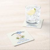 Irgendein Bunny ist ein einfaches Niedliches Jungs Rechteckiger Pappuntersetzer (Vor Ort)