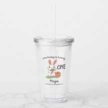 Irgendein Bunny ist ein Jungs Mädchen 1. Geburtsta