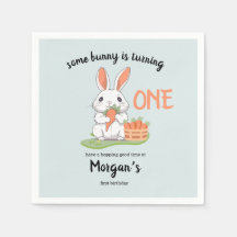 Irgendein Bunny ist ein Jungs Mädchen 1. Geburtsta