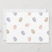 Irgendein Bunny ist ein Niedliches Mädchen 1. Gebu Einladung (Rückseite)