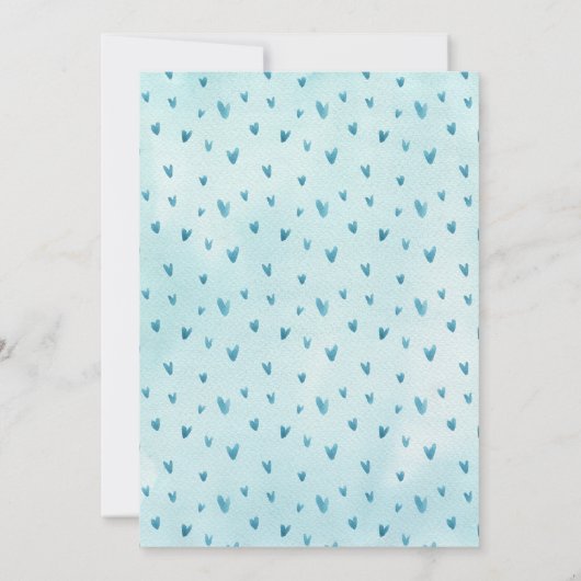 Irgendein Bunny ist eine Einladung zum ersten Gebu (Rückseite)