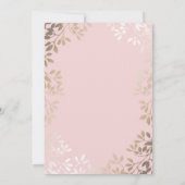 Irgendein Bunny macht einem Mädchen den ersten Geb Einladung (Rückseite)