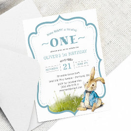 Irgendein Bunny macht einen Geburtstag Einladung