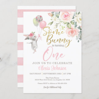 Irgendein Bunny macht eins Einladung