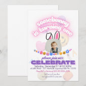 Irgendein Bunny macht eins! Einladungen zum ersten (Vorne/Hinten)