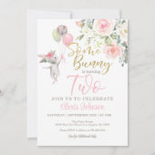 Irgendein Bunny macht zwei Einladungen (Vorderseite)