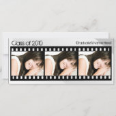 Irgendein Foto Filmstrip Abschluss Year~ Einladung (Vorderseite)