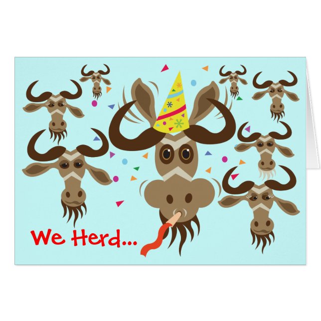Irgendein Gnu Stuff_We hörte… Ihre guten Gnus! (Vorderseite (Horizontal))