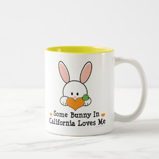 Irgendein Häschen in Kalifornien-Lieben ich Tasse