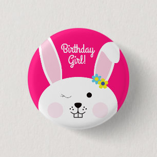 Irgendein Häschen ist ein niedliches Kaninchen-1. Button