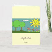 Irgendein Hase denkt an dich Karte (Rückseite)