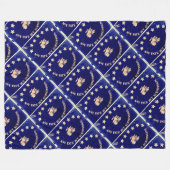 Irgendein Schicksal aber Unterordnung - St- Fleecedecke (Vorderseite (Horizontal))