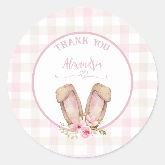 Irgendein Sonnenschein verwandelt ein rosa Mädchen Runder Aufkleber (Vorderseite)