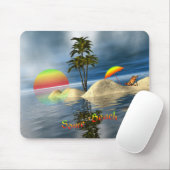Irgendein Strand Mousepad (Mit Mouse)