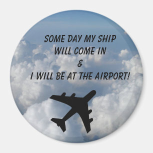 Irgendein Tagesrunder Magnet