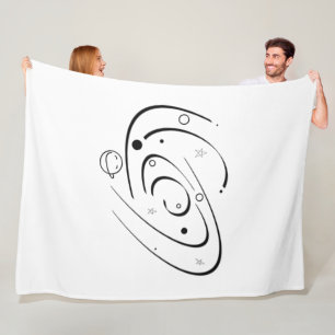 Irgendeine Art Fleecedecke
