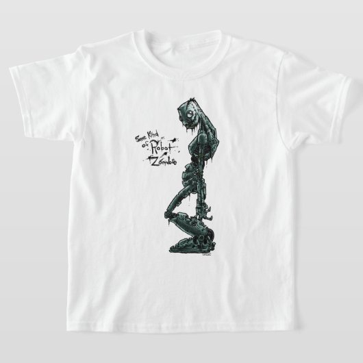 Irgendeine Art Robot Zombie T T-Shirt (Ablage )