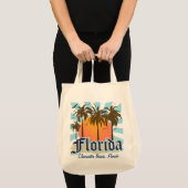 (Irgendeine Stadt) Florida der Sonnenschein-Staat Tragetasche (Vorderseite (Produkt))