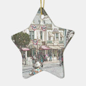 Irgendeine Stadt, USA Keramik Ornament (Links)