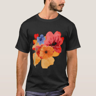 irgendetwas - adrianne lenker inspiriertes Lyrik-D T-Shirt