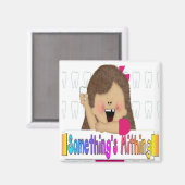 Irgendetwas ist das Mischen von Mädchen Magnet (Vorderseite/Rückseite)