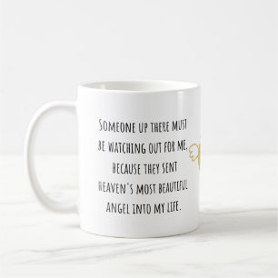Irgendjemand da oben muss Freundschaft beobachten Kaffeetasse