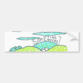 Irgendwann Autoaufkleber (Vorne)