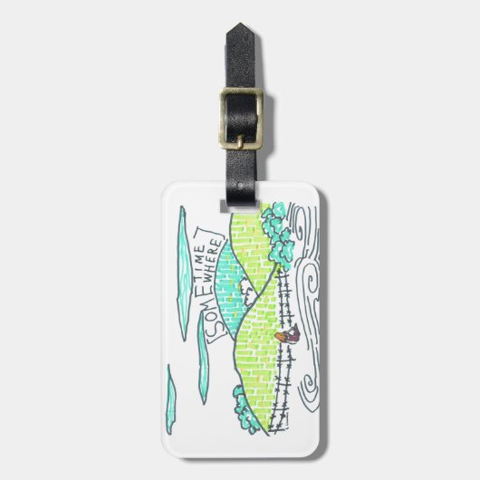 Irgendwann Gepäckanhänger (Vorderseite vertikal)