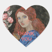 Irgendwann Herz-Aufkleber (Vorderseite)