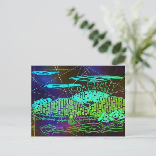 Irgendwann Postkarte (Stehend Vorderseite)