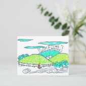 Irgendwann Postkarte (Stehend Vorderseite)